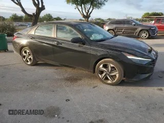 2023 Hyundai Elantra SEL with VIN 5NPLS4AG6PH099401, listed as a Copart auction lot 49340095 with 33,724 mi miles and Salvage Title. Bid and sale history available at DreamBid. Image 4.