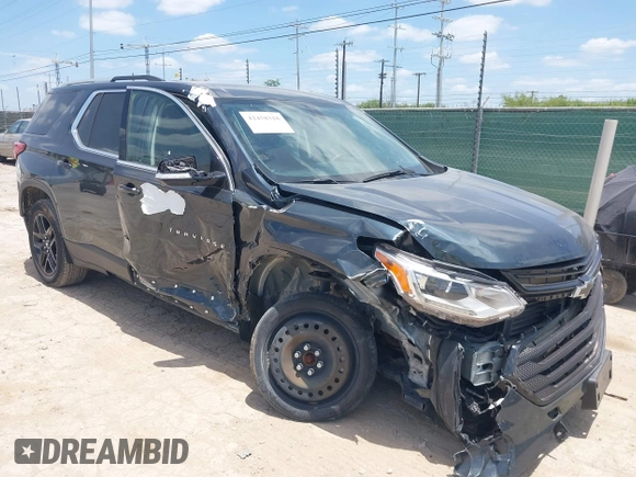 2018 Chevrolet Traverse LT Cloth z VIN 1GNERGKW0JJ242781, wystawiony jako IAAI lot #42458318 z przebiegiem 16 177 mil mil oraz . Historia ofert i sprzedaży dostępna na DreamBid. Obrazek 1.