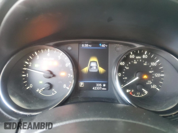 2020 Nissan Rogue SV с VIN JN8AT2MT8LW007702, выставлен на аукционе Copart как лот 41662435 с пробегом 42 337 миль миль и Списание • Salvage title. История ставок и продаж доступна на DreamBid. Изображение 9.