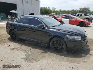 2014 Ford Sedan Police Interceptor with VIN 1FAHP2MT2EG161579, listed as a Copart auction lot 53878845 with 205,031 mi miles and Salvage Title. Bid and sale history available at carsss.com. Image 4.