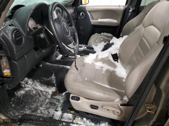 2003 Jeep Liberty Limited with VIN 1J8GL58K03W575797, listed as a Copart auction lot 45638805 with 0 mi miles and Salvage Title. Bid and sale history available at carsss.com. Image 7.