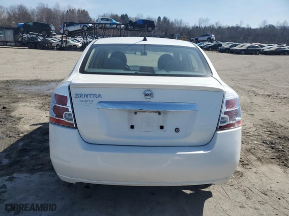 2010 Nissan Sentra 2.0 S with VIN 3N1AB6AP4AL676892, listed as a Copart auction lot 49242545 with 105,480 mi miles and Salvage Title. Bid and sale history available at carsss.com. Image 6.