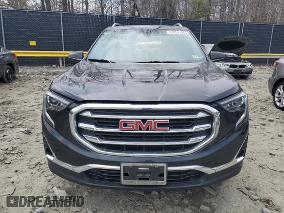 2019 GMC Terrain SLT with VIN 3GKALVEV8KL107546, listed as a Copart auction lot 51058485 with 99,866 mi miles and Salvage Title. Bid and sale history available at carsss.com. Image 5.