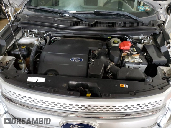 2012 Ford Explorer Limited with VIN 1FMHK8F83CGA94553, listed as a Copart auction lot 44381245 with 100,107 mi miles and Salvage Title. Bid and sale history available at DreamBid. Image 12.