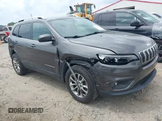 2019 Jeep Cherokee Latitude Plus with VIN 1C4PJMLB5KD213845, listed as a IAAI auction lot 42501049 with 112,058 mi miles and . Bid and sale history available at DreamBid. Image 1.