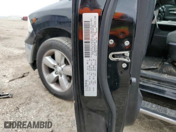 2015 Ram 1500 Big Horn with VIN 1C6RR6GM0FS581495, listed as a Copart auction lot 51226115 with 187,897 mi miles and Clean Title. Bid and sale history available at carsss.com. Image 12.