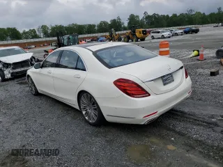 2015 Mercedes-Benz S-Class S 550 with VIN WDDUG8CB6FA141091, listed as a Copart auction lot 54586415 with 51,126 mi miles and Clean Title. Bid and sale history available at carsss.com. Image 2.