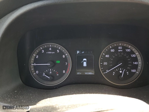 2016 Hyundai Tucson SE with VIN KM8J33A40GU062107, listed as a Copart auction lot 48949905 with 143,309 mi miles and Salvage Title. Bid and sale history available at carsss.com. Image 9.