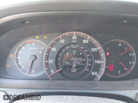 2016 Honda Accord Sport with VIN 1HGCR2F59GA154035, listed as a IAAI auction lot 42714171 with 205,649 mi miles and . Bid and sale history available at DreamBid. Image 7.