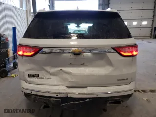 2021 Chevrolet Traverse Premier with VIN 1GNEVKKW0MJ233307, listed as a Copart auction lot 88956185 with 51,104 mi miles and Salvage Title. Bid and sale history available at carsss.com. Image 6.