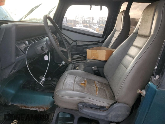1995 Jeep Wrangler S with VIN 1J4FY19P6SP235662, listed as a Copart auction lot 47806625 with 160,994 mi miles and Clean Title. Bid and sale history available at carsss.com. Image 7.