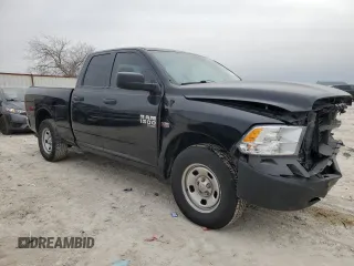 2019 Ram 1500 Classic Tradesman with VIN 1C6RR6FT5KS745309, listed as a Copart auction lot 89383885 with 159,952 mi miles and Salvage Title. Bid and sale history available at carsss.com. Image 4.