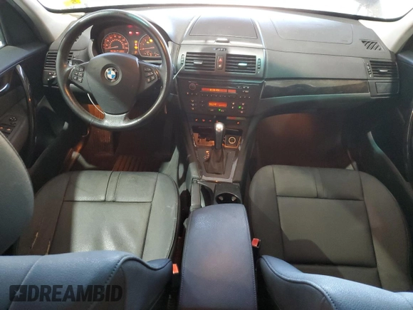 2008 BMW X3 3.0si with VIN WBXPC934X8WJ14849, listed as a Copart auction lot 54211285 with 190,793 mi miles and Salvage title. Bid and sale history available at DreamBid. Image 8.
