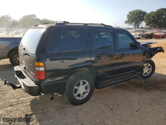 2005 GMC Yukon Denali with VIN 1GKEK63U25J236429, listed as a Copart auction lot 69346064 with 161,880 mi miles and Salvage Title. Bid and sale history available at carsss.com. Image 3.