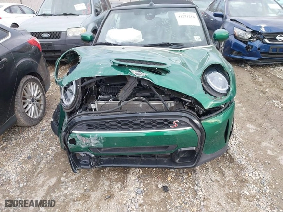 2024 MINI Convertible Cooper S with VIN WMW43DL0XR3R36812, listed as a IAAI auction lot 41271216 with NaN miles. Bid and sale history available at carsss.com. Image 12.
