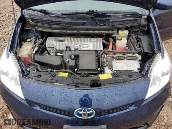 2012 Toyota Prius One with VIN JTDKN3DU8C1573218, listed as a Copart auction lot 51694205 with 96,119 mi miles and Salvage Title. Bid and sale history available at carsss.com. Image 11.