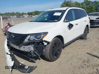 2018 Nissan Pathfinder SL with VIN 5N1DR2MNXJC661765, listed as a IAAI auction lot 42081533 with 87,299 mi miles. Bid and sale history available at carsss.com. Image 17.