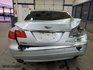 2010 Hyundai Genesis with VIN KMHGC4DF5AU100886, listed as a Copart auction lot 80949054 with 187,780 mi miles and Salvage Title. Bid and sale history available at carsss.com. Image 6.