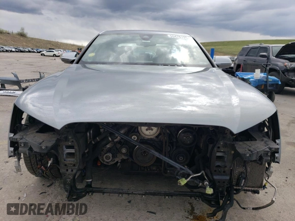 2013 Audi A8 3.0L with VIN WAURGAFD2DN026253, listed as a Copart auction lot 55476795 with 133,083 mi miles and Salvage title. Bid and sale history available at DreamBid. Image 5.