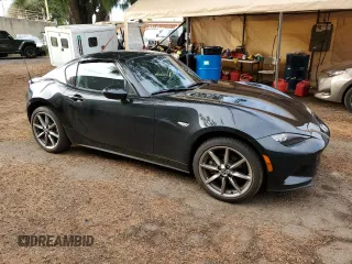 2023 Mazda MX-5 Miata Grand Touring with VIN JM1NDAM76P0551177, listed as a Copart auction lot 46320214 with 2,803 mi miles and Clean title. Bid and sale history available at DreamBid. Image 4.
