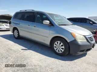 2008 Honda Odyssey EX with VIN 5FNRL38478B034859, listed as a Copart auction lot 53315095 with 212,467 mi miles and Salvage Title. Bid and sale history available at DreamBid. Image 4.