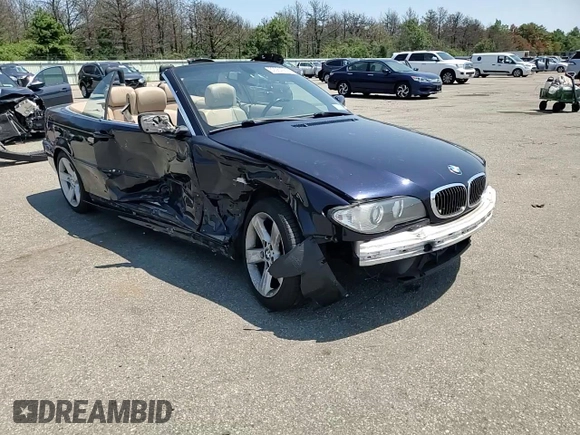 2004 BMW 3 Series 325Ci with VIN WBABW33434PL25386, listed as a Copart auction lot 62984964 with 88,373 mi miles and Salvage Title. Bid and sale history available at carsss.com. Image 15.