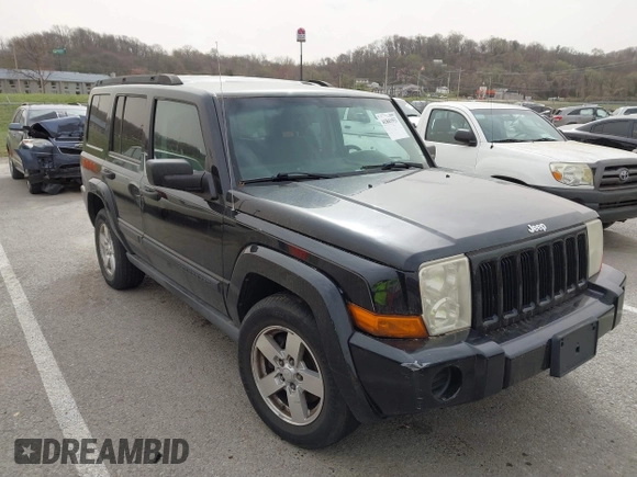 2006 Jeep Commander with VIN 1J8HG48KX6C362784, listed as a IAAI auction lot 41841953 with 188,600 mi miles and . Bid and sale history available at DreamBid. Image 1.