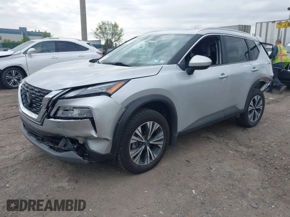 2023 Nissan Rogue SV with VIN 5N1BT3BB5PC798144, listed as a IAAI auction lot 42073608 with 23,706 mi miles. Bid and sale history available at carsss.com. Image 19.