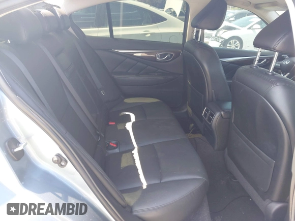 2018 Infiniti Q50 Luxe with VIN JN1EV7AP6JM363685, listed as a IAAI auction lot 42246139 with 42,375 mi miles and . Bid and sale history available at DreamBid. Image 8.
