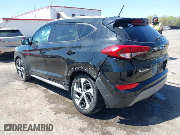 2017 Hyundai Tucson Sport with VIN KM8J3CA29HU400376, listed as a IAAI auction lot 42051949 with 82,717 mi miles and . Bid and sale history available at DreamBid. Image 3.