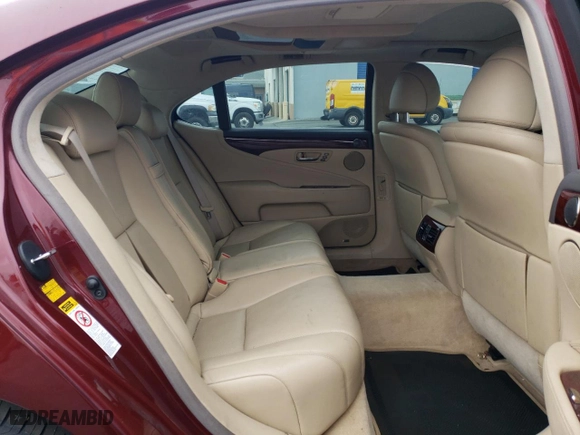 2008 Lexus LS 600h L with VIN JTHDU46F285005111, listed as a Copart auction lot 71844694 with NaN miles and Salvage Title. Bid and sale history available at carsss.com. Image 10.