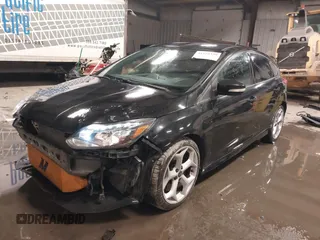 2014 Ford Focus ST with VIN 1FADP3L91EL375674, listed as a IAAI auction lot 41572329 with 100,253 mi miles and . Bid and sale history available at carsss.com. Image 17.