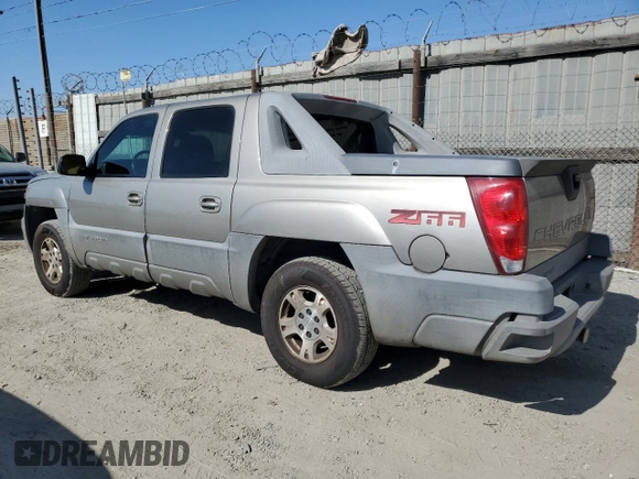 2002 Chevrolet Avalanche z VIN 3GNEC13T32G329497, wystawiony jako Copart lot #59164275 z przebiegiem 174 500 mil mil oraz Szkoda całkowita • Salvage title. Historia ofert i sprzedaży dostępna na DreamBid. Obrazek 2.