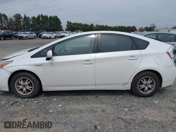 2011 Toyota Prius I with VIN JTDKN3DU7B0294606, listed as a IAAI auction lot 41900779 with 253,749 mi miles and . Bid and sale history available at DreamBid. Image 14.