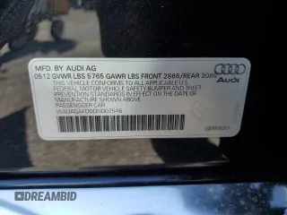 2013 Audi A8 3.0L with VIN WAUAGAFD0DN002546, listed as a Copart auction lot 81145504 with 107,079 mi miles and Salvage title. Bid and sale history available at DreamBid. Image 14.