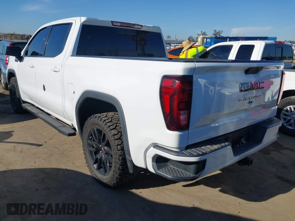 2021 GMC Sierra 1500 with VIN 1GTP8CET3MZ123515, listed as a IAAI auction lot 42002396 with 57,713 mi miles and . Bid and sale history available at DreamBid. Image 3.