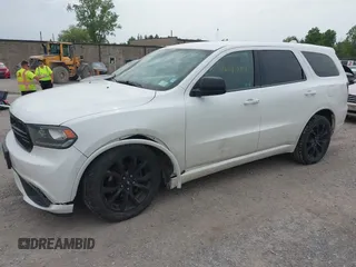 2019 Dodge Durango SXT Plus with VIN 1C4RDJAG0KC848670, listed as a IAAI auction lot 42480194 with 106,260 mi miles and . Bid and sale history available at DreamBid. Image 2.
