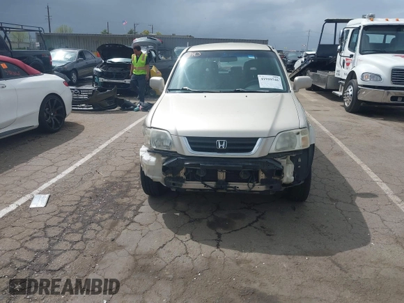 2001 Honda CR-V SE with VIN JHLRD18791C000245, listed as a IAAI auction lot 41910546 with 140,712 mi miles. Bid and sale history available at carsss.com. Image 12.