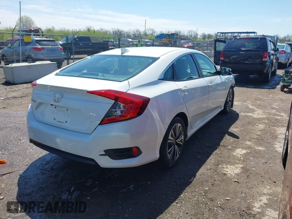 2016 Honda Civic Sedan EX-L with VIN 19XFC1F76GE034361, listed as a IAAI auction lot 41972953 with 93,209 mi miles. Bid and sale history available at carsss.com. Image 4.