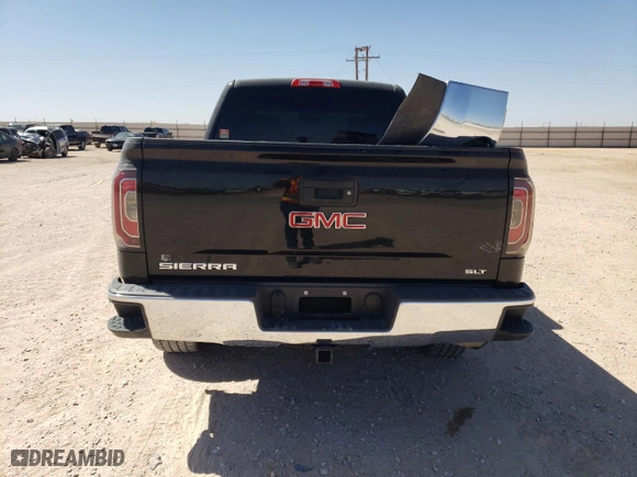 2018 GMC Sierra 1500 SLT with VIN 3GTU2NEJ3JG443721, listed as a Copart auction lot 46477485 with 58,515 mi miles and Salvage Title. Bid and sale history available at carsss.com. Image 6.
