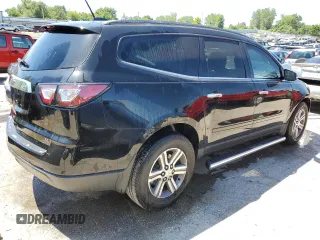 2017 Chevrolet Traverse LT with VIN 1GNKRHKD9HJ338586, listed as a Copart auction lot 58360584 with 89,066 mi miles and Salvage Title. Bid and sale history available at DreamBid. Image 3.