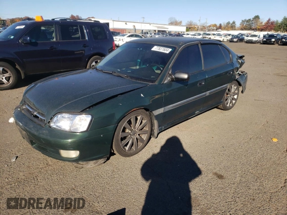 2000 Subaru Legacy L with VIN 4S3BE6352Y6214274, listed as a Copart auction lot 77827604 with 117,520 mi miles and Salvage title. Bid and sale history available at DreamBid. Image 1.