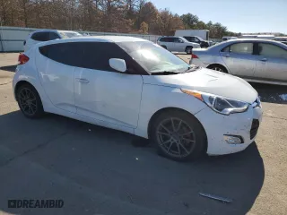 2015 Hyundai Veloster RE:FLEX with VIN KMHTC6AD1FU225582, listed as a Copart auction lot 64731024 with 125,783 mi miles and Non Repairable. Bid and sale history available at carsss.com. Image 4.