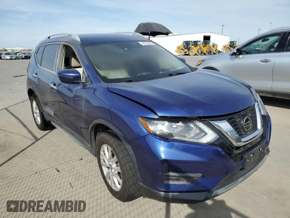 2020 Nissan Rogue S with VIN 5N1AT2MV2LC762192, listed as a Copart auction lot 48795525 with Not Provided miles and Salvage Title. Bid and sale history available at DreamBid. Image 4.