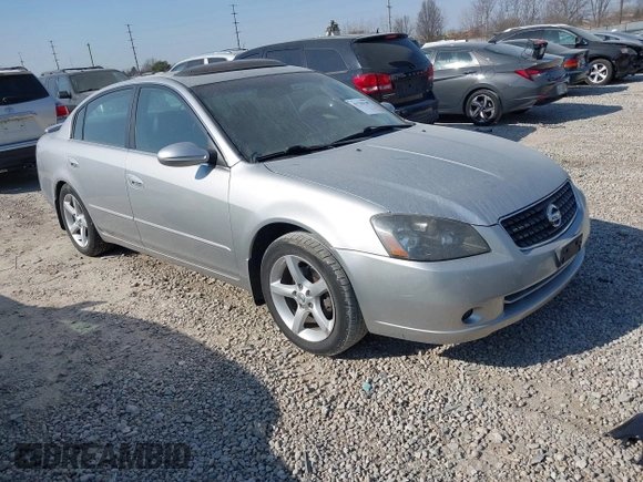 2005 Nissan Altima SE with VIN 1N4BL11E55C113650, listed as a IAAI auction lot 41781549 with 41,858 mi miles. Bid and sale history available at carsss.com. Image 1.