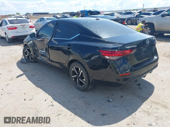 2024 Nissan Sentra SV with VIN 3N1AB8CV7RY248529, listed as a IAAI auction lot 42236147 with 22,284 mi miles and . Bid and sale history available at DreamBid. Image 3.