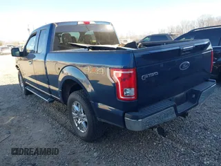 2017 Ford F-150 XL with VIN 1FTEX1EP2HFA30879, listed as a IAAI auction lot 41027941 with 54,480 mi miles. Bid and sale history available at carsss.com. Image 3.