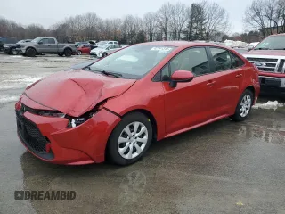 2021 Toyota Corolla LE with VIN JTDEPMAE8MJ138467, listed as a Copart auction lot 42791315 with 51,513 mi miles and Salvage Title. Bid and sale history available at carsss.com. Image 1.