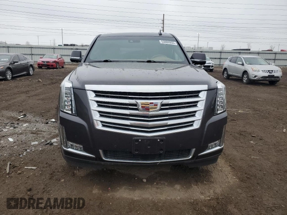 2017 Cadillac Escalade Platinum z VIN 1GYS4DKJ5HR186324, wystawiony jako Copart lot #53880955 z przebiegiem 97 166 mil mil oraz Szkoda całkowita • Salvage title. Historia ofert i sprzedaży dostępna na DreamBid. Obrazek 5.