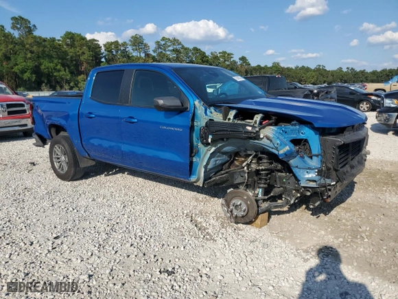 2023 Chevrolet Colorado 2WD LT with VIN 1GCPSCEK9P1249339, listed as a Copart auction lot 72423674 with 15,125 mi miles and Clean Title. Bid and sale history available at carsss.com. Image 4.